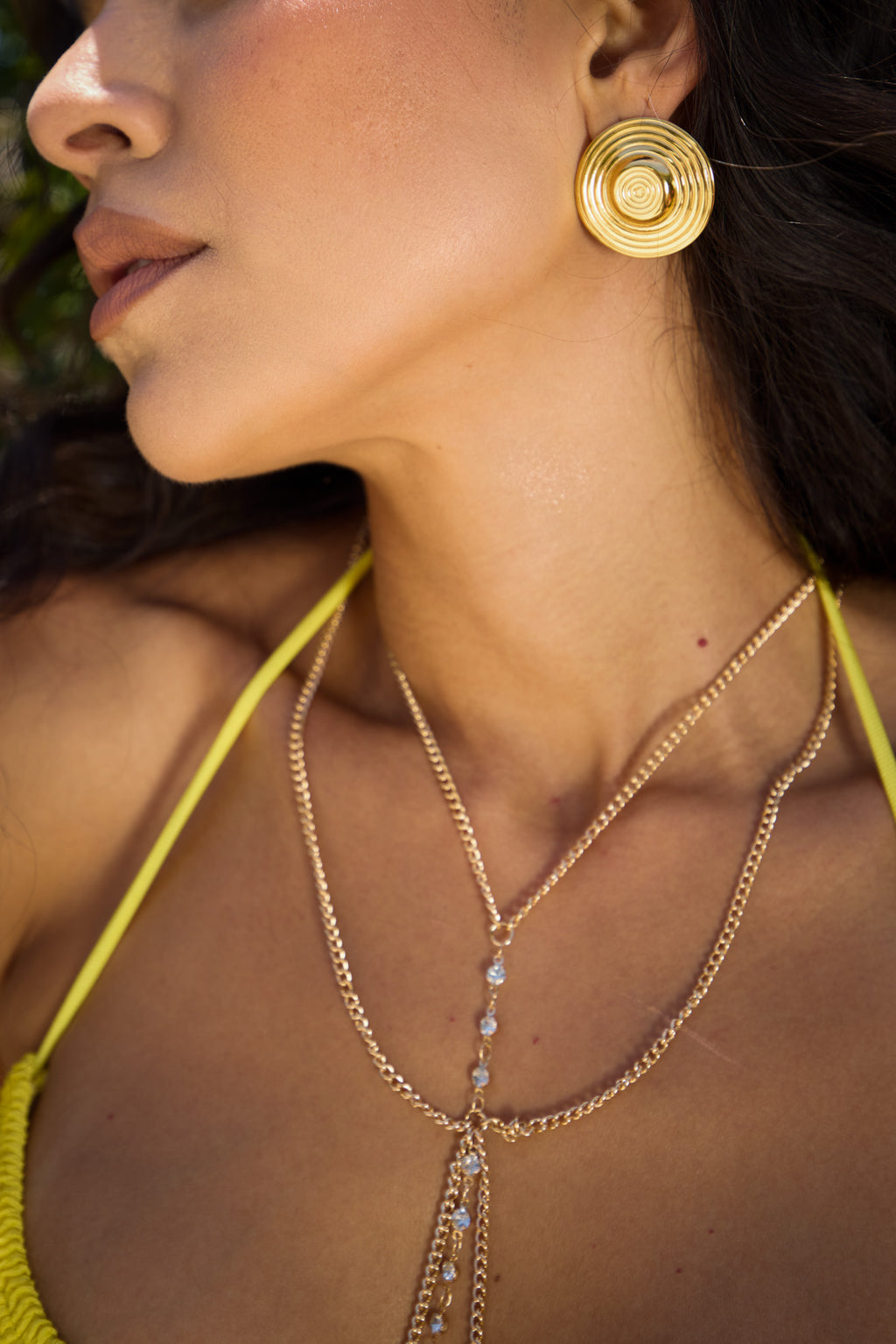 Circly Chunk Earring