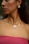 Aquamarine Charms Necklace