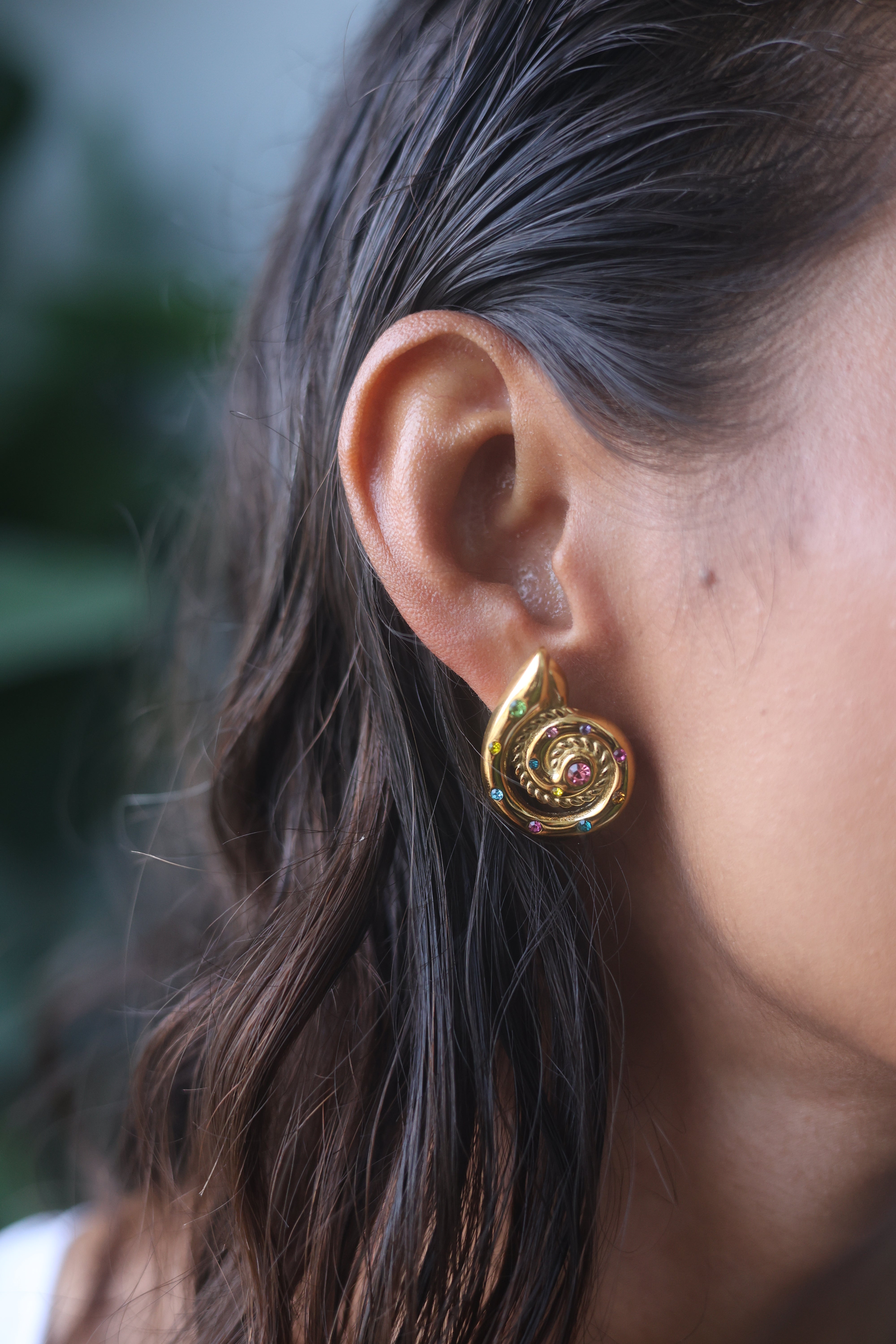 Ethereal Swirl Earrings